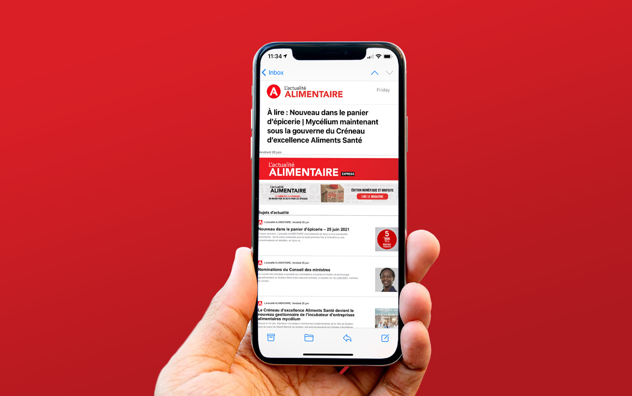 Infolettre l'actualité ALIEMTNAIRE