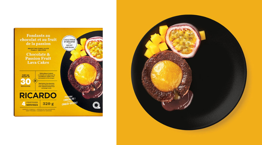 Fondant au chocolat et fruit de la passion - Ricardo 