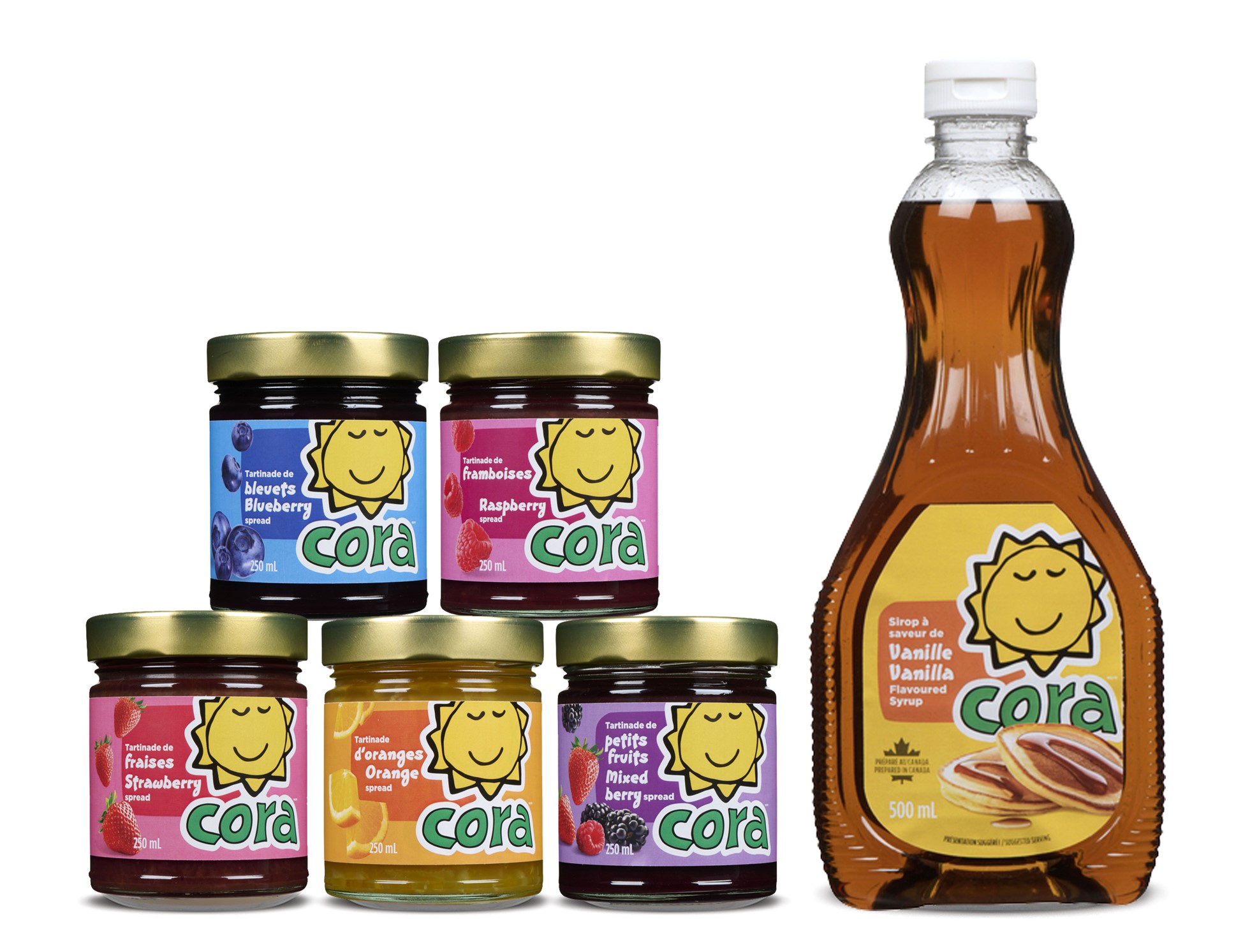 Gamme produits Cora Déjeuner