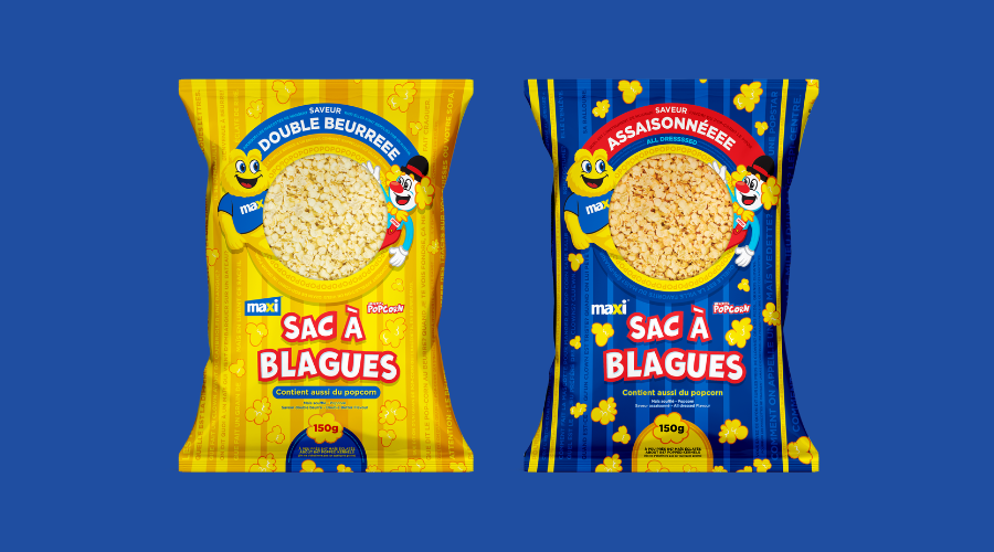 Sacs à blagues - Popcorn Impérial & Maxi