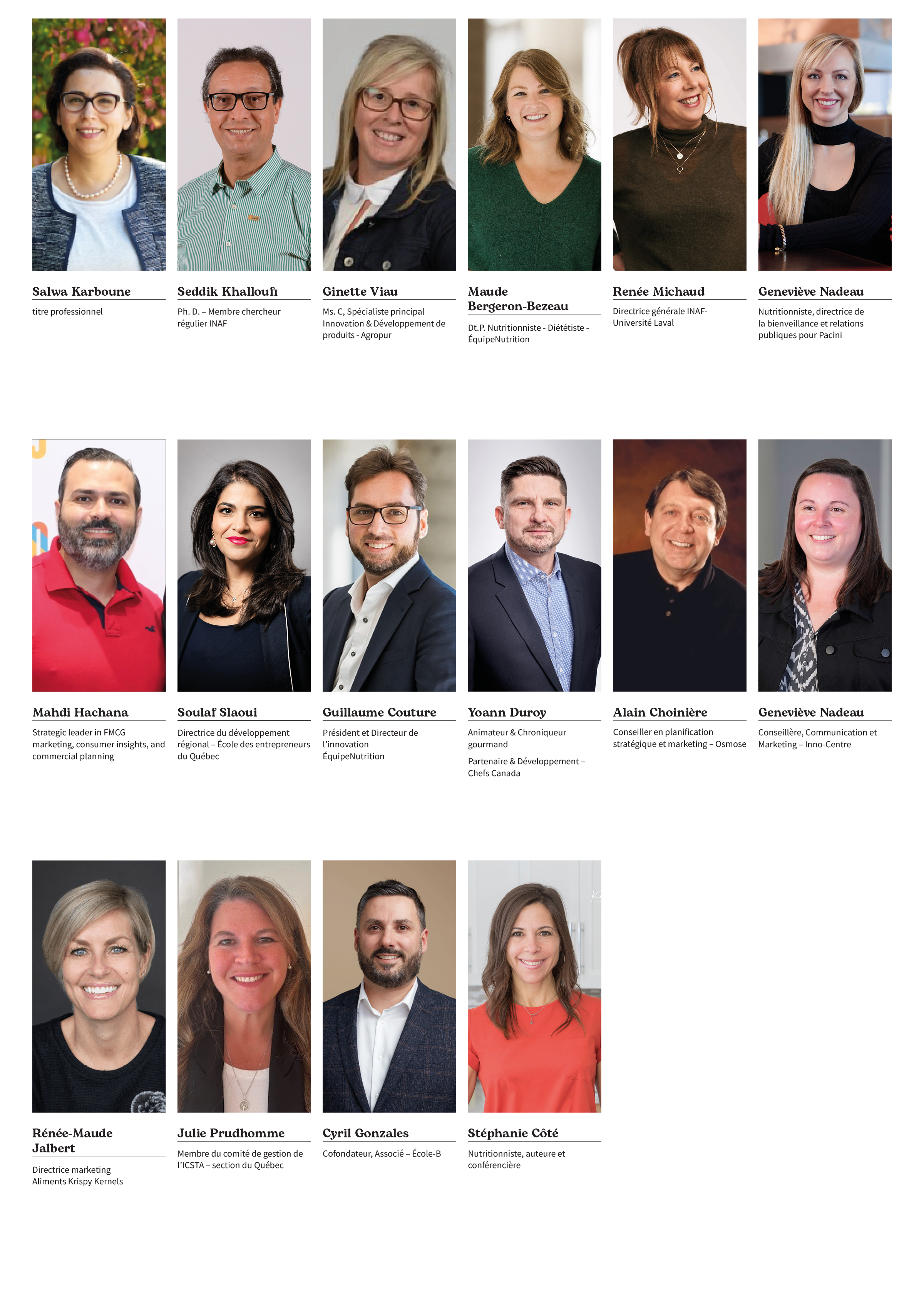 Jury Grands Prix DUX 2026 - produit Qualité