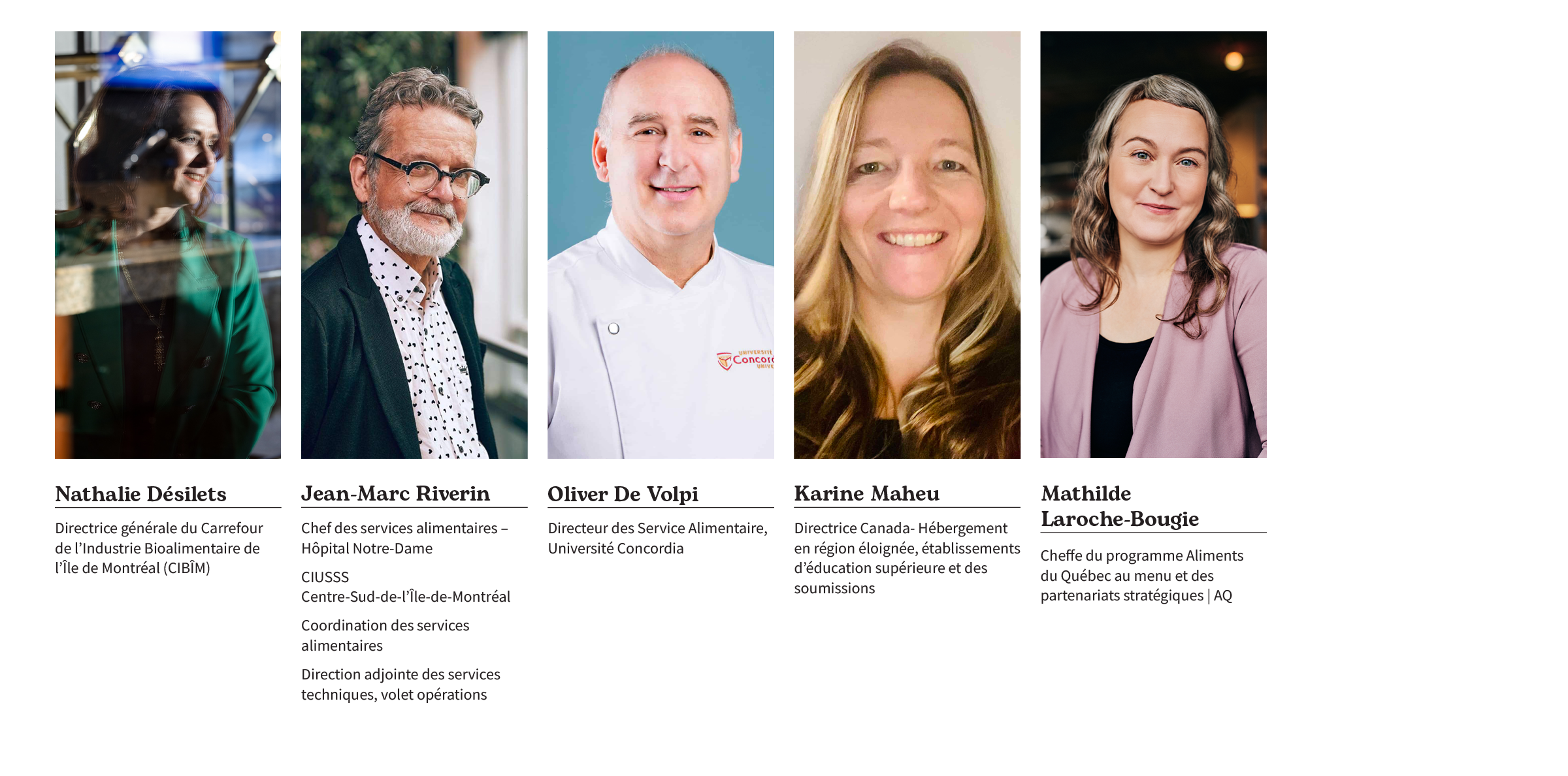 Produit institutionnel - présentée par le Carrefour de l'Industrie Bioalimentaire de l'Île de Montréal (CIBÎM)