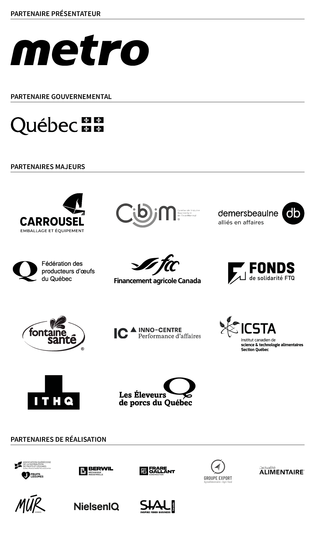 Partenaires Grands Prix DUX 2026