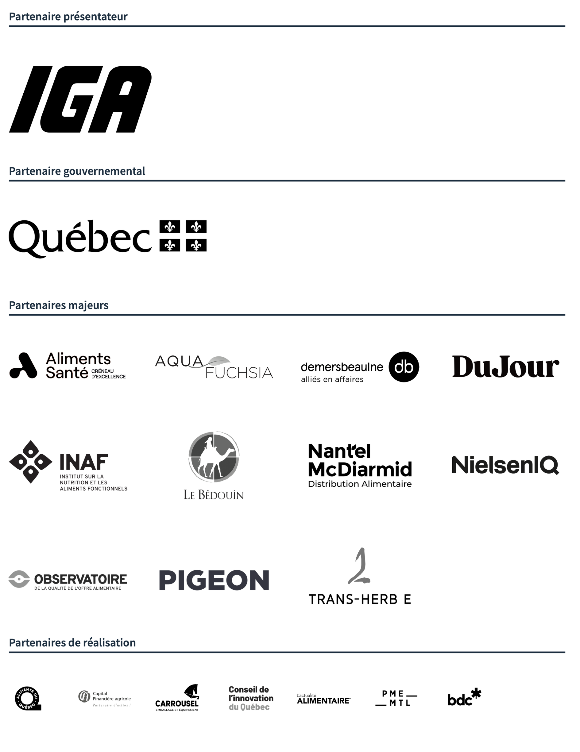 Partenaires du Match DUX 2026