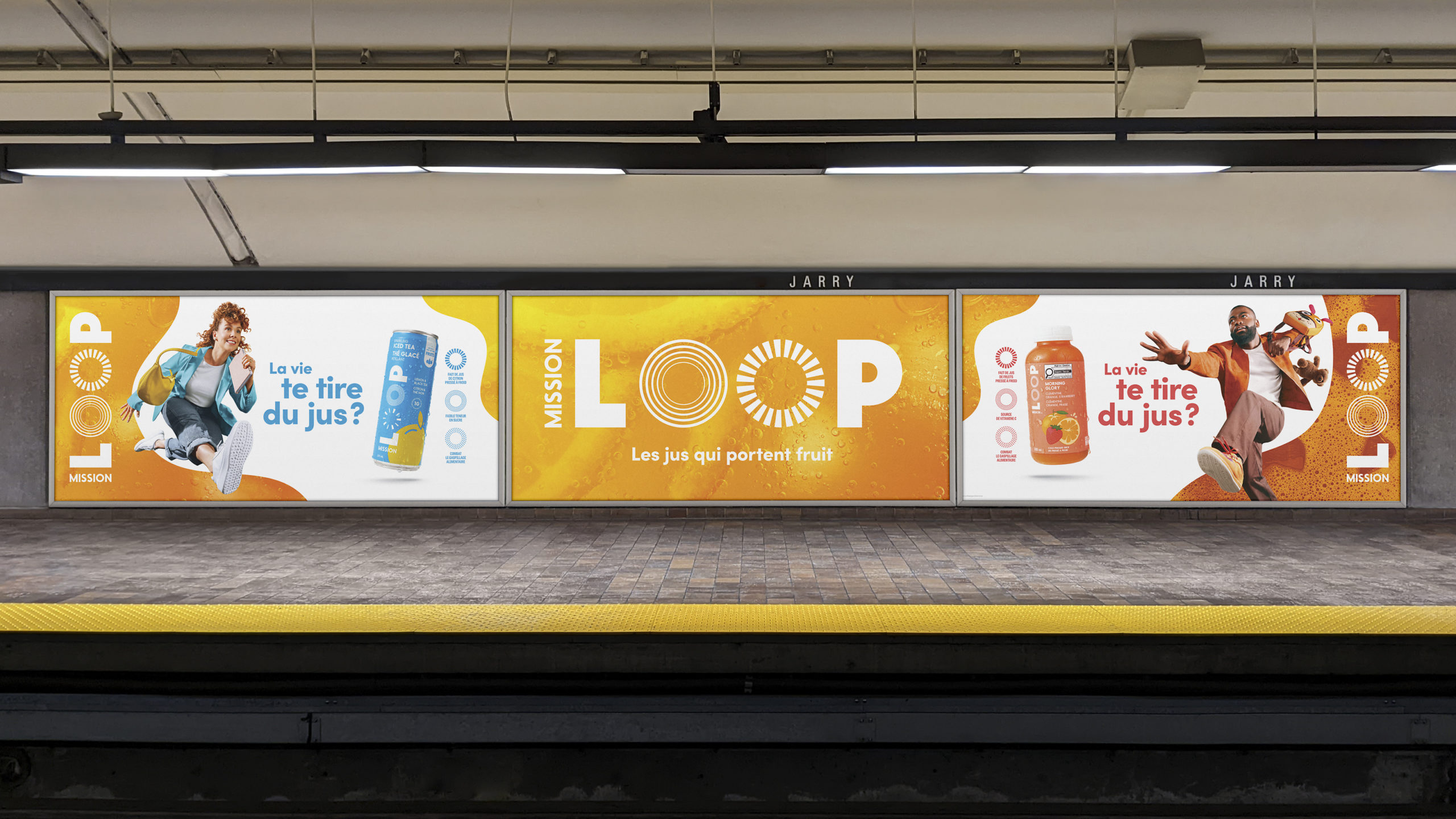 Loop Mission - affichage Metro